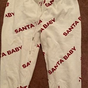 Santa Baby joggers